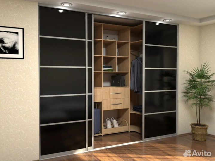 Гардеробная доставка установка