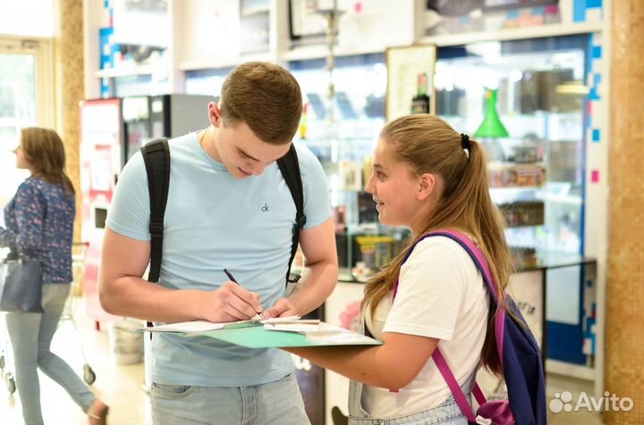 Услуги промоутеров Москва