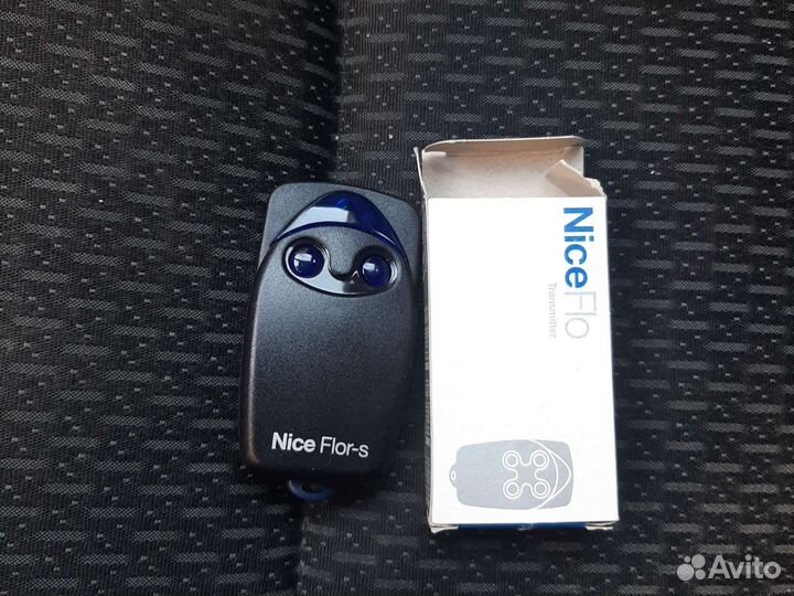 Пульт-передатчик Nice FLO2R-S черный