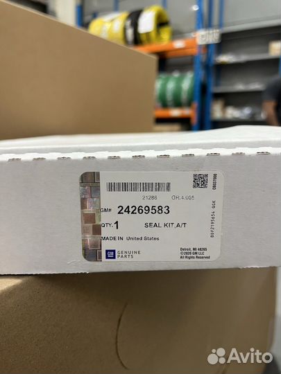 Ремкомплект АКПП 6T30 Cadillac GM 24269583