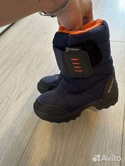 Сапоги ботинки осень детские quechua