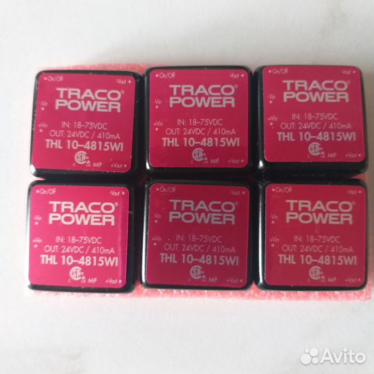 DC-DC преобразователи Traco Power