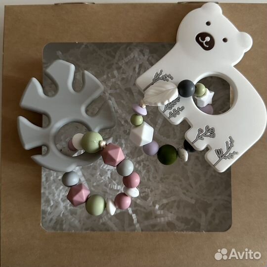 Держатель для пустышки, грызунки