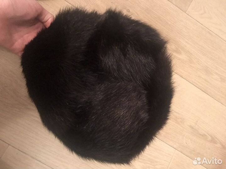 Шапка из меха нутрии