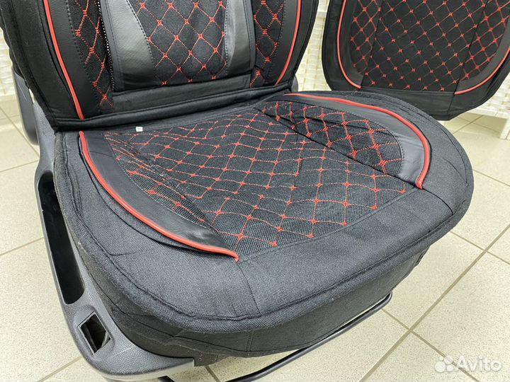 Льняные чехлы на сиденья