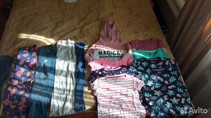 Вещи пакетом для девочки/отдельно(от 116-128 р)