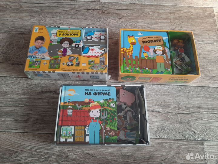 Обучающий набор с книгой. Махаон