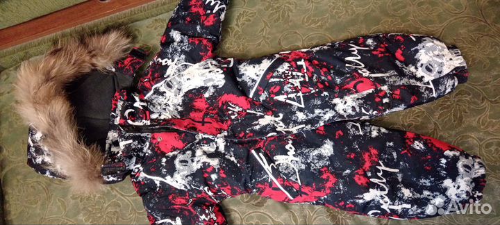Зимний комбинезон для мальчика 80 86
