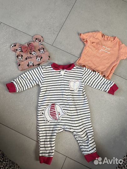 Детские вещи для новорожденных на девочку пакетом