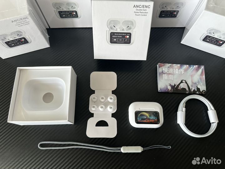 Airpods Pro 2 с дисплеем А9 Pro Premium 2024