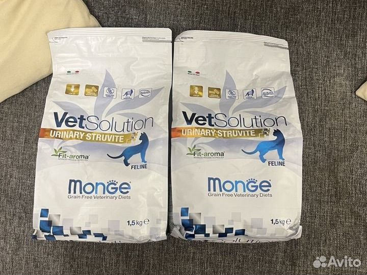 Корм для кошек monge urinary struvite