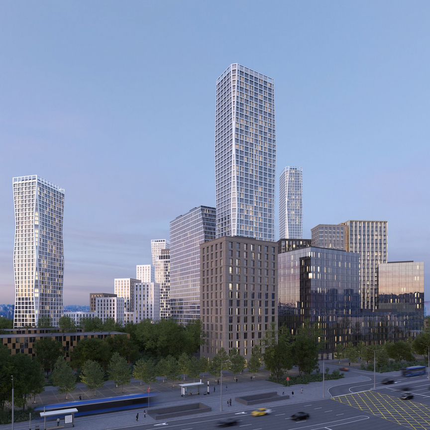 2-к. квартира, 67 м², 22/25 эт.