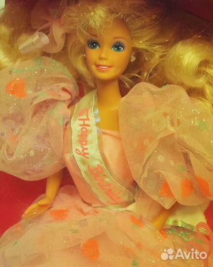 Happy Birthday Barbie Blonde 1990