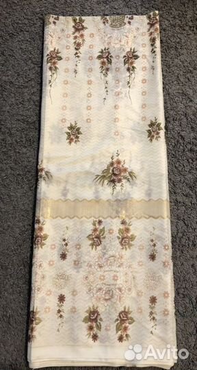 Тюль штора новая (отрез) 5,5 м