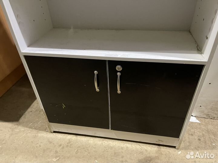 Стеллаж лдсп белый 5 полок 80/30/225