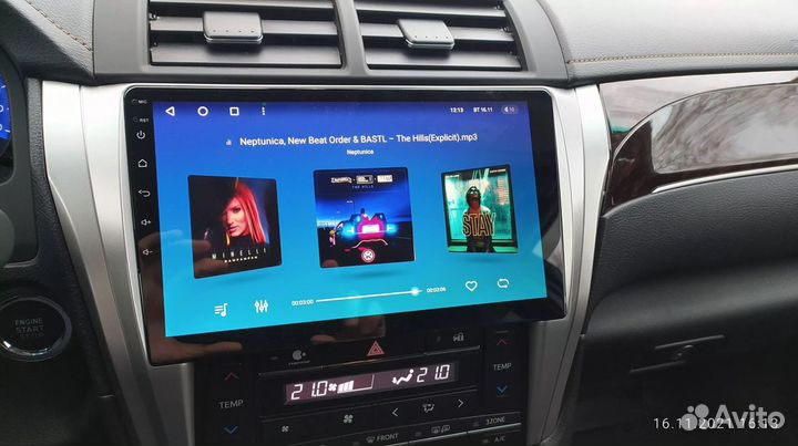 Магнитола Toyota Camry 7 v55 Android
