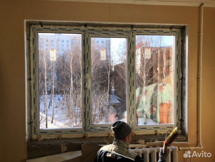 Пластиковые окна пвх без установки