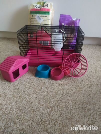Клетка для хомяка бу