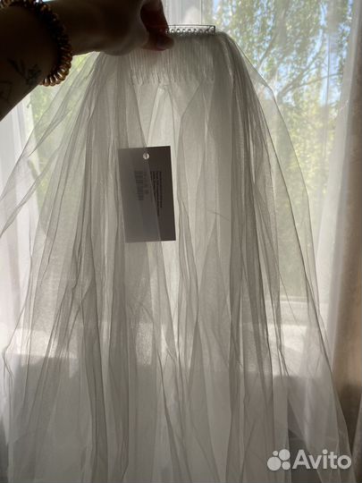 Свадебная фата новая