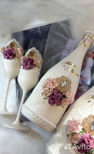 Свадебные аксессуары на стол