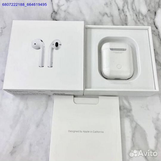 Беспроводные наушники Airpods 2