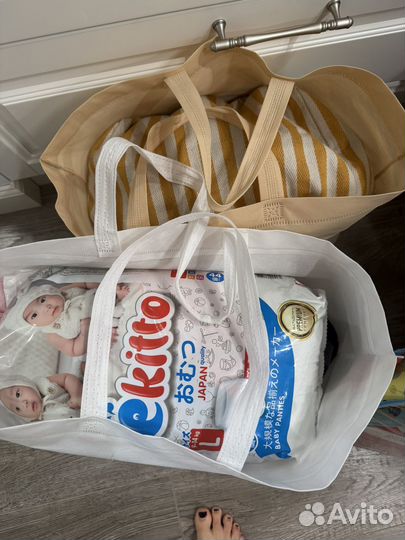 Детские вещи 2 сумки и развивающий коврик