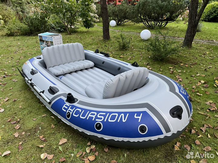 Надувная лодка intex Excursion 4