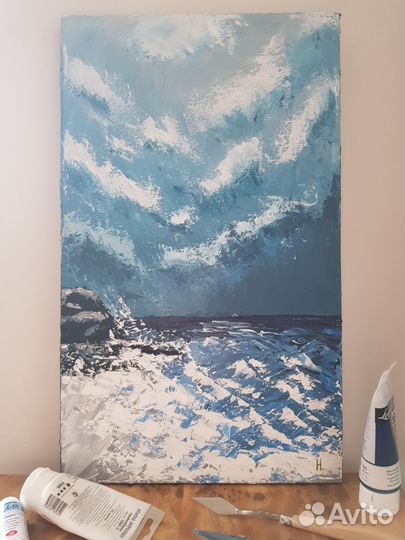 Картина 30х50, акрил