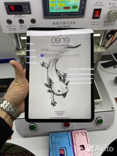 Заменим стекло на iPad в короткий срок