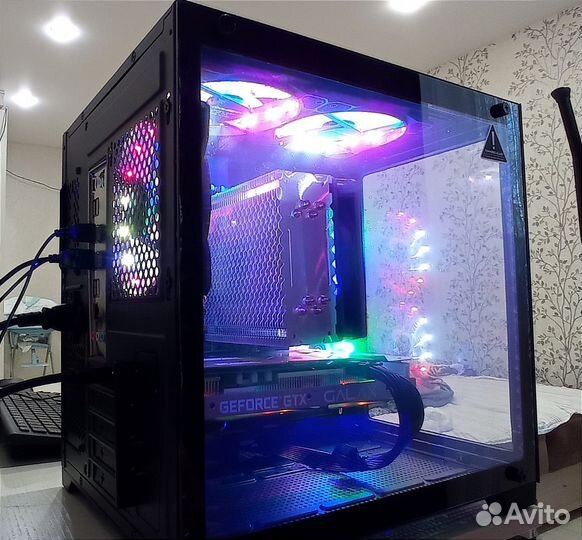 Игровой пк intel GTX1660 super DDR4 16gb SSD 512
