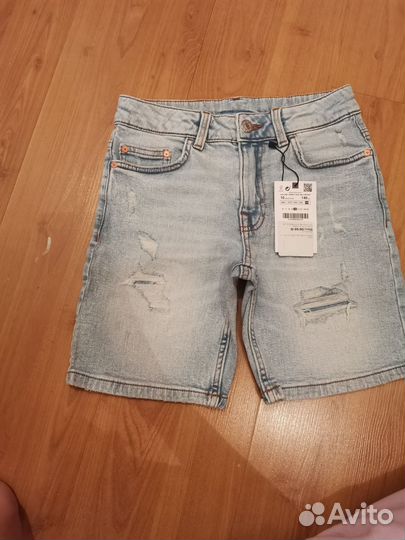 Джинсовые шорты zara