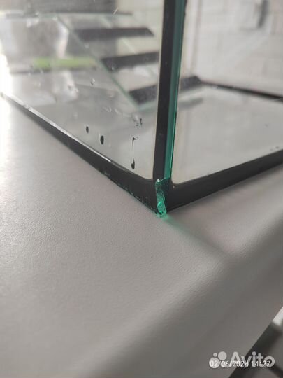 Аквариум 35л с мостиком для амфибий