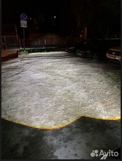 Противотуманки линзованные светодиодные