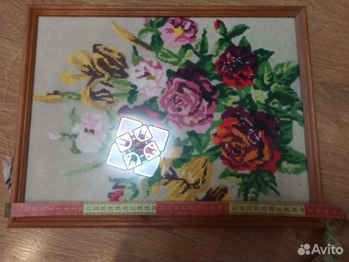 Картина вышитая крестом