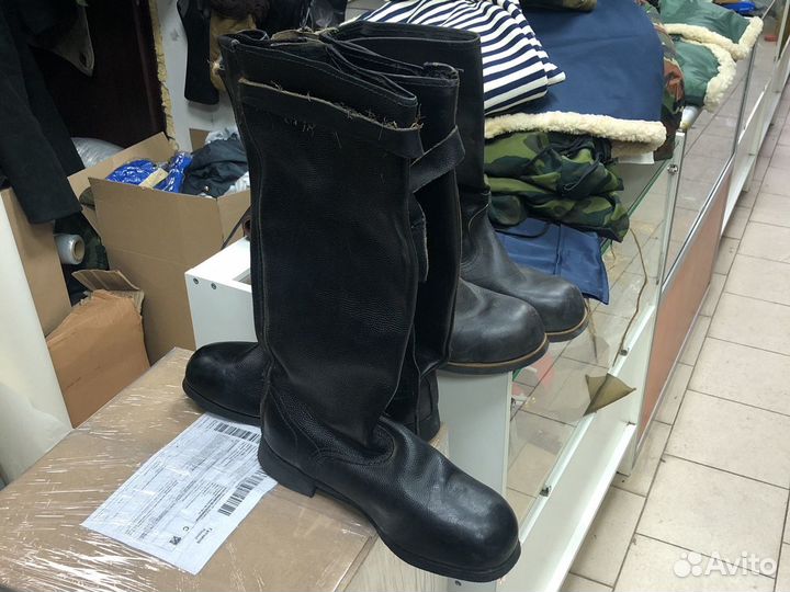 Сапоги юфтевык армейские оригинальные