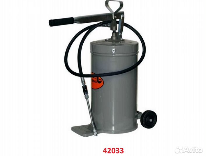 Бочек солидолонагнетательный 16 литров (бочка)