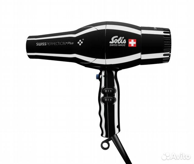 Фен Solis Swiss Perfection Plus, черный