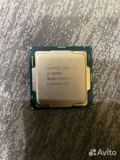 Intel Core i5-8600K box