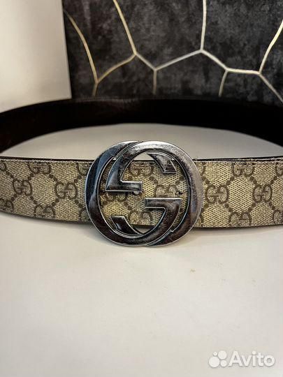 Ремень gucci GG monogram supreme оригинал