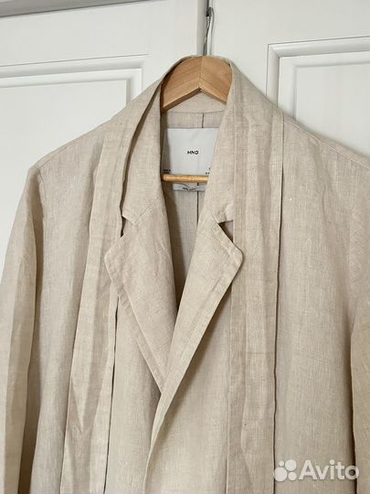 Льняной кардиган mango