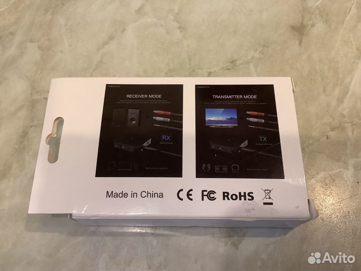 Аудио трансмиттер 2х сторонний. In/out. Новый
