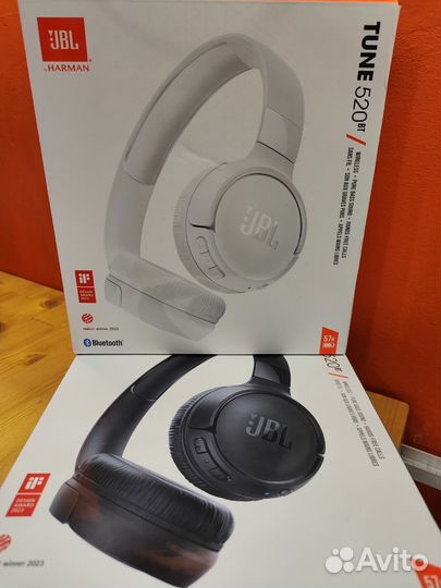 Беспроводные наушники JBL tune 520 bt