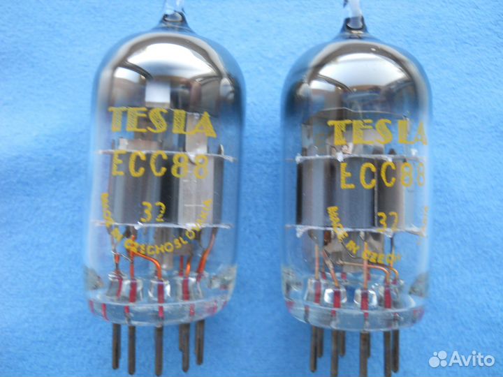 Индикатор, лампы 6Н23П,Tesla ECC88
