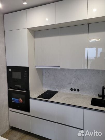 Кухня эмаль прямая. Рассрочка ars 7919