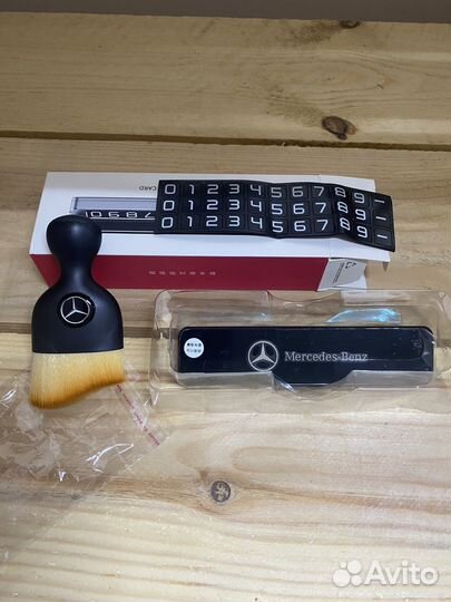 Пакровочная визитка + кисть для детейлинга авто