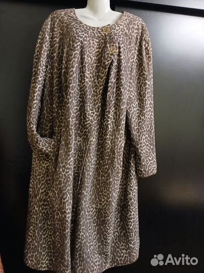 Кожаный плащ женский натуральная кожа