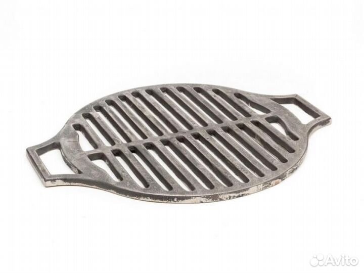 Решётка гриль чугунная Узбекистан Лотос, d-43 см