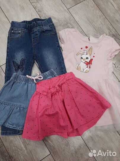 Вещи на девочку рост 92-104