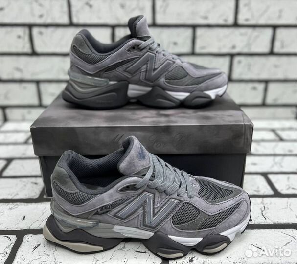 Кроссовки New Balance 9060 Grey (36-45)