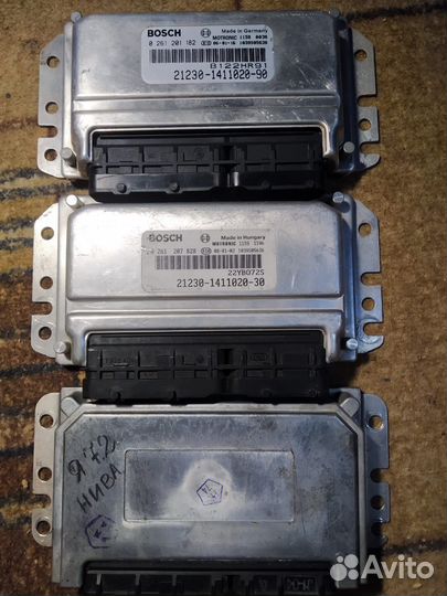 Эбу мозги на Ниву Шевроле Ниву